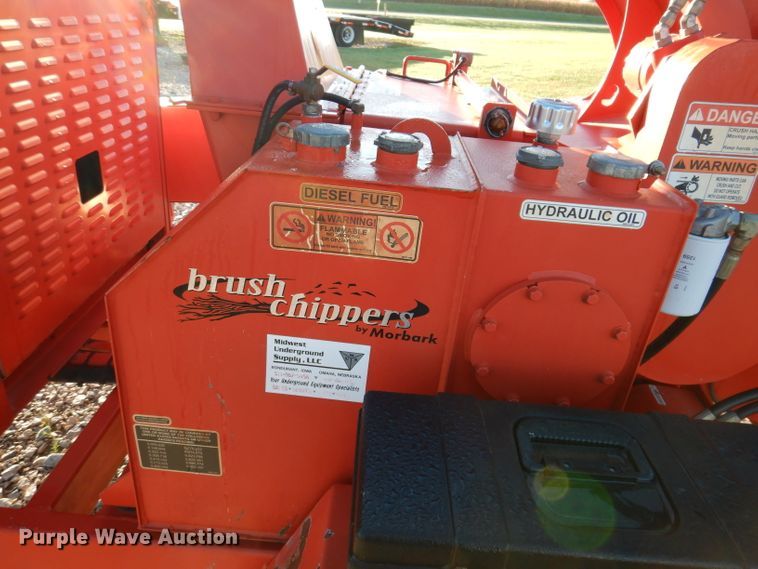 image for item KA9370 2007 Mobark Tornado 15  wood chipper