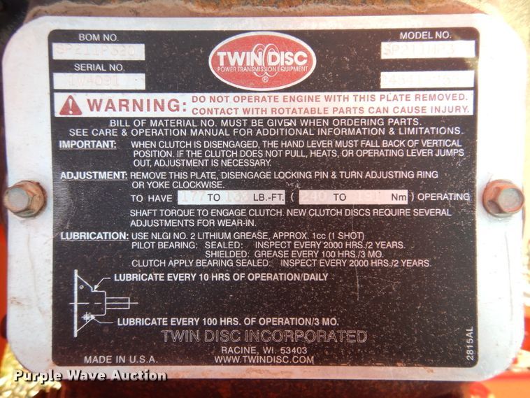 image for item KA9370 2007 Mobark Tornado 15  wood chipper