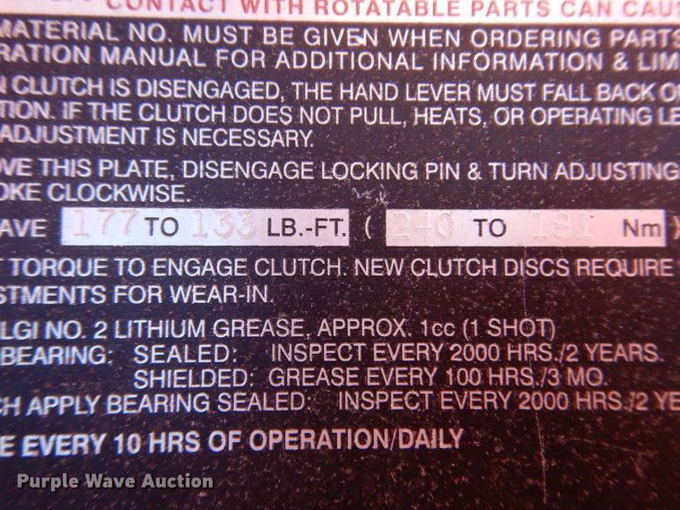 image for item KA9370 2007 Mobark Tornado 15  wood chipper