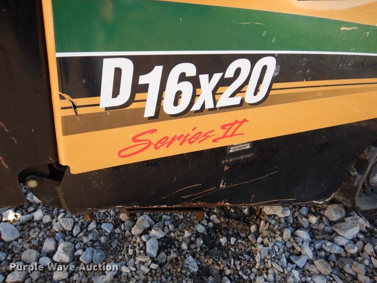 image for item KA9371 2008 Vermeer D16X20II  directional boring unit