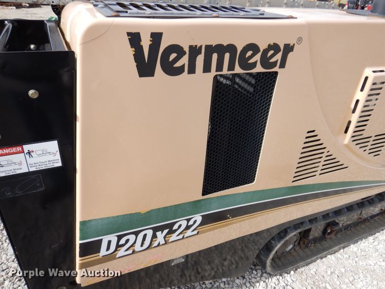 image for item KA9375 2011 Vermeer D20X22II  directional boring unit
