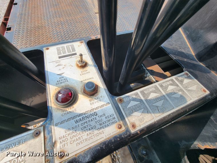 image for item KD9547 1985 Ford L8000  crane truck