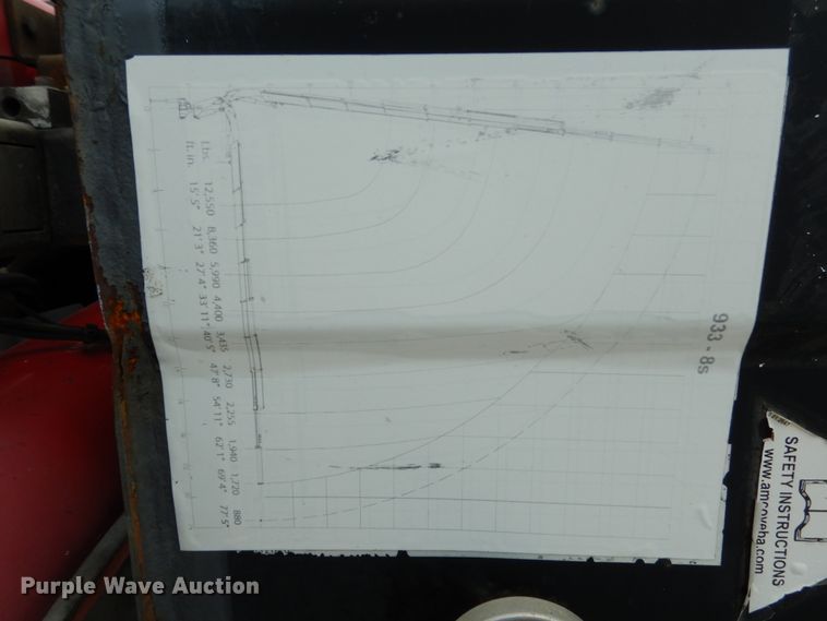 image for item KI9592 Jabco V9338S  knuckle boom crane