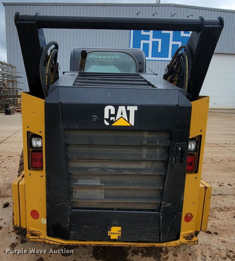 image for item KQ9252 2017 Caterpillar 299D2  tracked skid steer loader