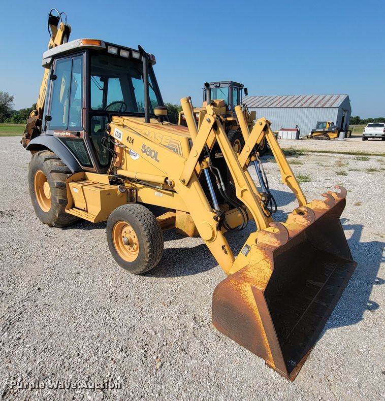 image for item KQ9280 1997 Case 580L  backhoe