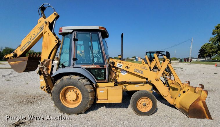 image for item KQ9280 1997 Case 580L  backhoe