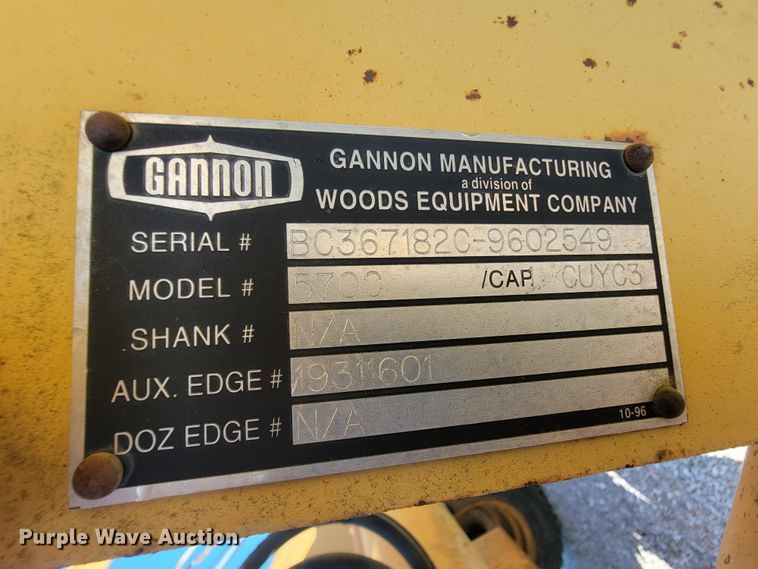 image for item KQ9280 1997 Case 580L  backhoe