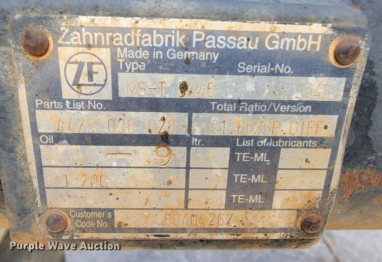 image for item KQ9288 2002 SkyTrak 6036  telehandler