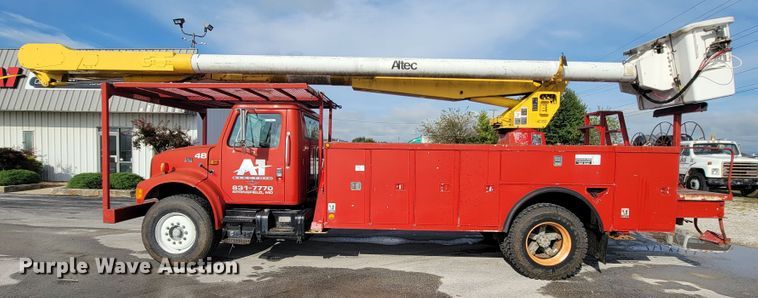 image for item KQ9289 1995 International 4700  bucket truck