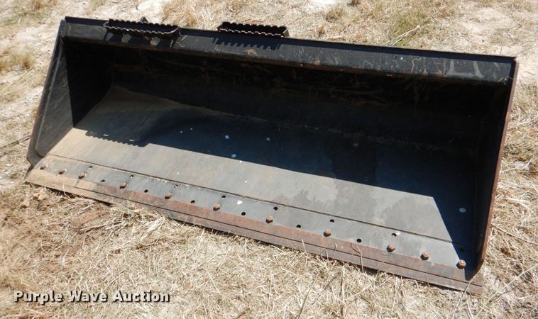 image for item KQ9715 Caterpillar 279-5375 78"W skid steer bucket