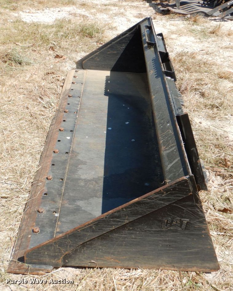 image for item KQ9715 Caterpillar 279-5375 78"W skid steer bucket