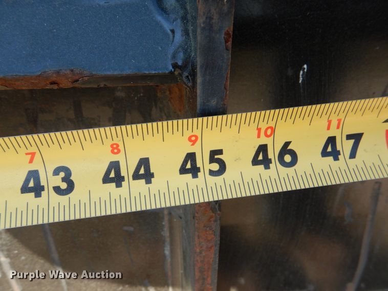 image for item KQ9715 Caterpillar 279-5375 78"W skid steer bucket