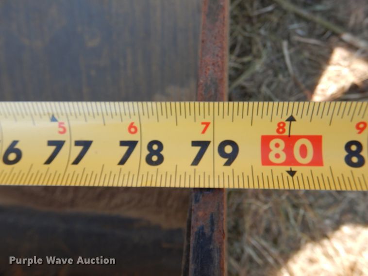 image for item KQ9715 Caterpillar 279-5375 78"W skid steer bucket