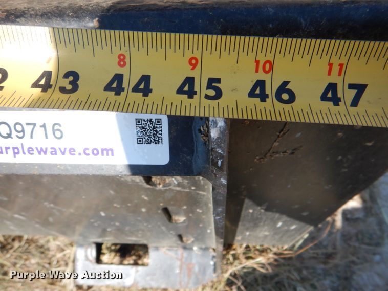 image for item KQ9716 Berlon C-54 54"W skid steer bucket