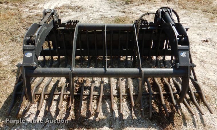 image for item KQ9717 2014 Bradco Paladin RockBucket 82"W skid steer grapple bucket