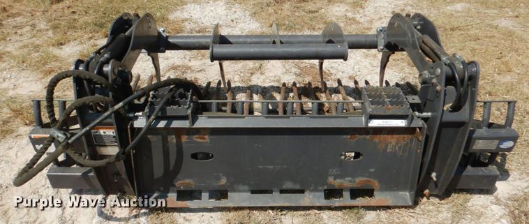 image for item KQ9717 2014 Bradco Paladin RockBucket 82"W skid steer grapple bucket