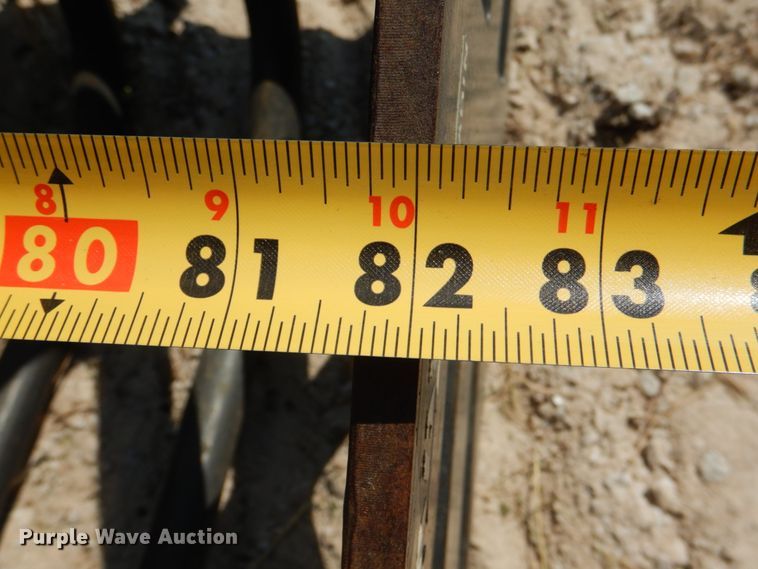 image for item KQ9717 2014 Bradco Paladin RockBucket 82"W skid steer grapple bucket