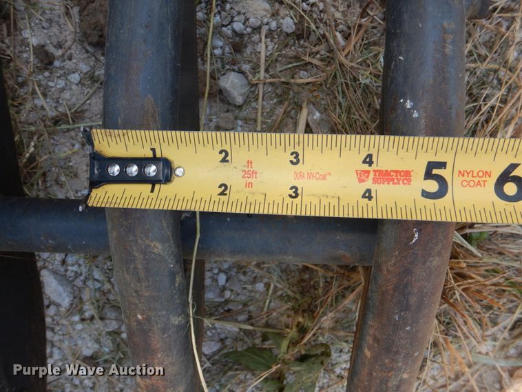 image for item KQ9717 2014 Bradco Paladin RockBucket 82"W skid steer grapple bucket