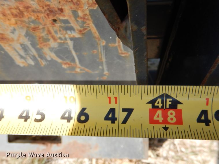 image for item KQ9717 2014 Bradco Paladin RockBucket 82"W skid steer grapple bucket