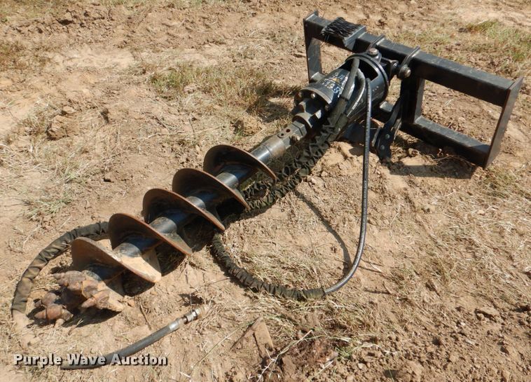 image for item KQ9719 Caterpillar A19B skid steer auger