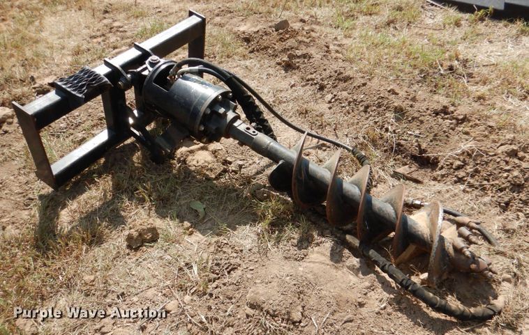 image for item KQ9719 Caterpillar A19B skid steer auger