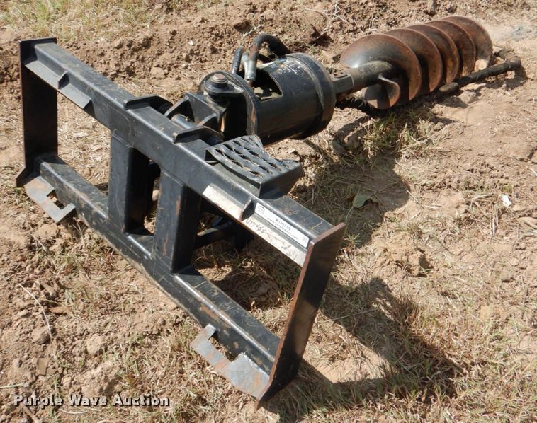 image for item KQ9719 Caterpillar A19B skid steer auger