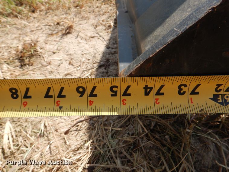 image for item KQ9720 2017 Caterpillar BRX418 75"W skid steer rotary mower