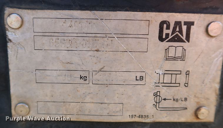 image for item KQ9721 Caterpillar 1491411 42"L skid steer forks