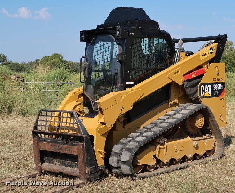 image for item KQ9722 2017 Caterpillar 299D2 XHP  skid steer loader