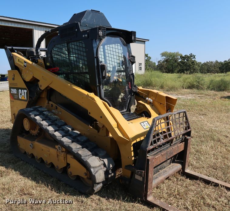image for item KQ9722 2017 Caterpillar 299D2 XHP  skid steer loader