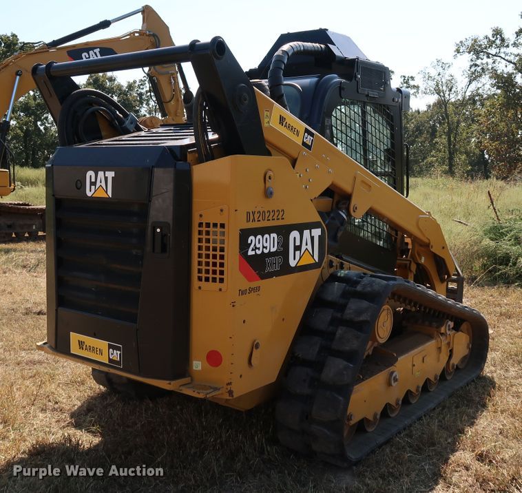 image for item KQ9722 2017 Caterpillar 299D2 XHP  skid steer loader
