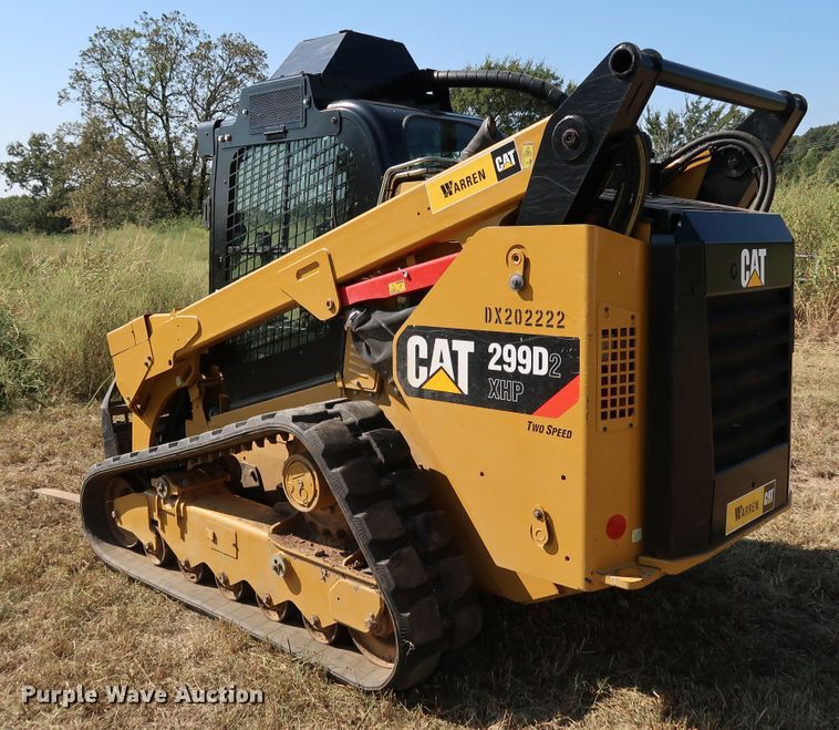 image for item KQ9722 2017 Caterpillar 299D2 XHP  skid steer loader