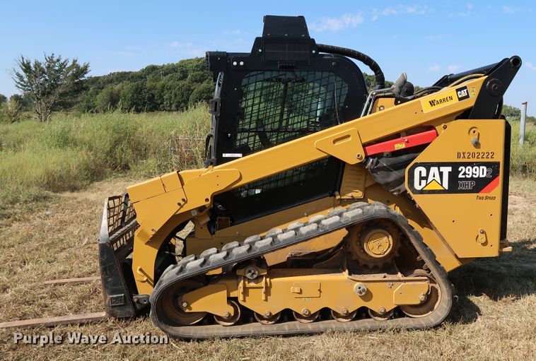 image for item KQ9722 2017 Caterpillar 299D2 XHP  skid steer loader
