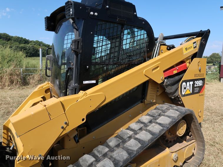 image for item KQ9722 2017 Caterpillar 299D2 XHP  skid steer loader