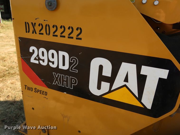 image for item KQ9722 2017 Caterpillar 299D2 XHP  skid steer loader