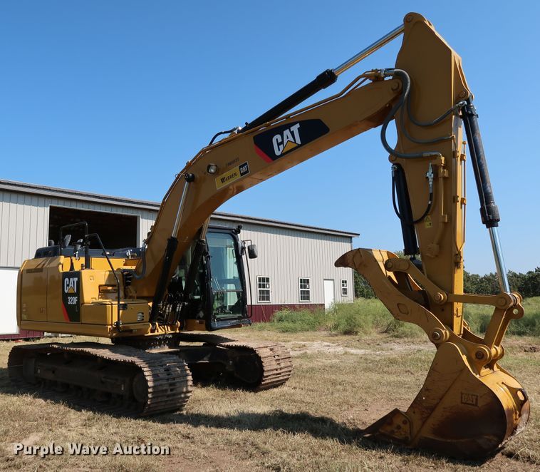 image for item KQ9723 2017 Caterpillar 320F L  excavator
