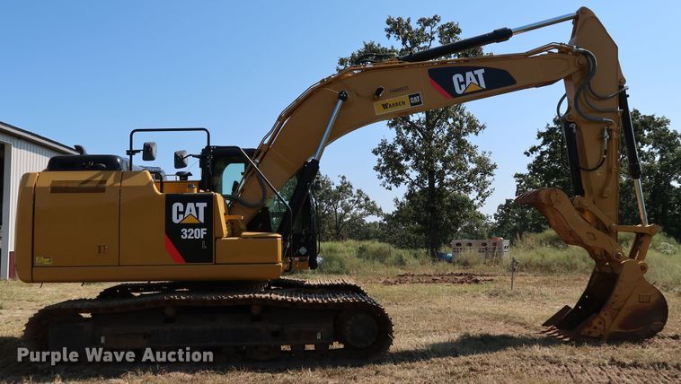 image for item KQ9723 2017 Caterpillar 320F L  excavator
