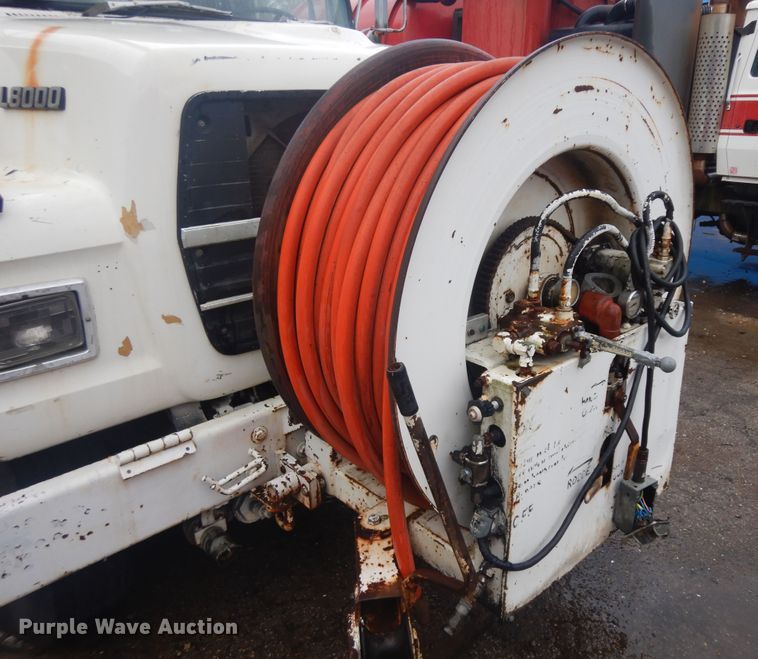 image for item KU9143 1987 Ford L8000  sewer jetter truck