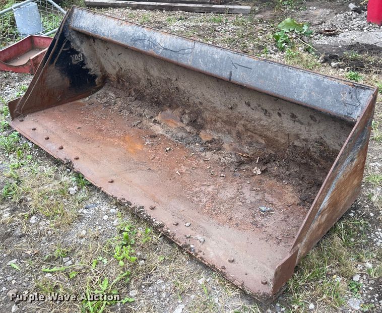 image for item KU9147 Caterpillar  85"W skid steer bucket