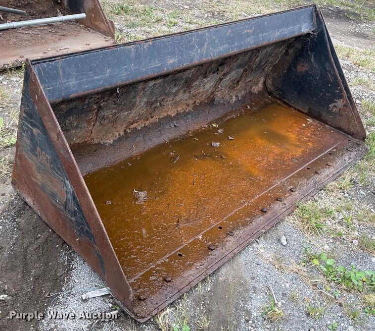 image for item KU9148 Caterpillar  73"W skid steer bucket