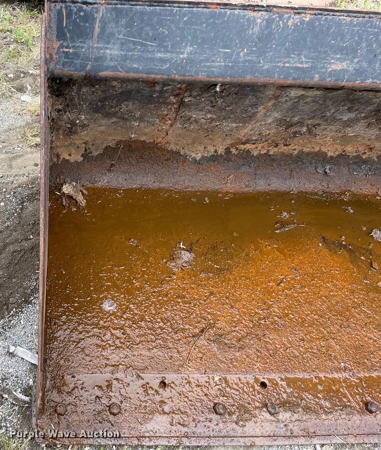 image for item KU9148 Caterpillar  73"W skid steer bucket