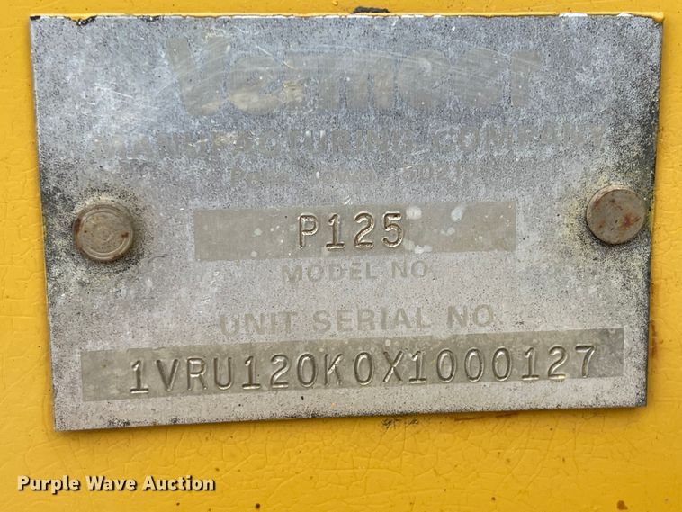 image for item KU9210 1999 Vermeer P125  cable plow