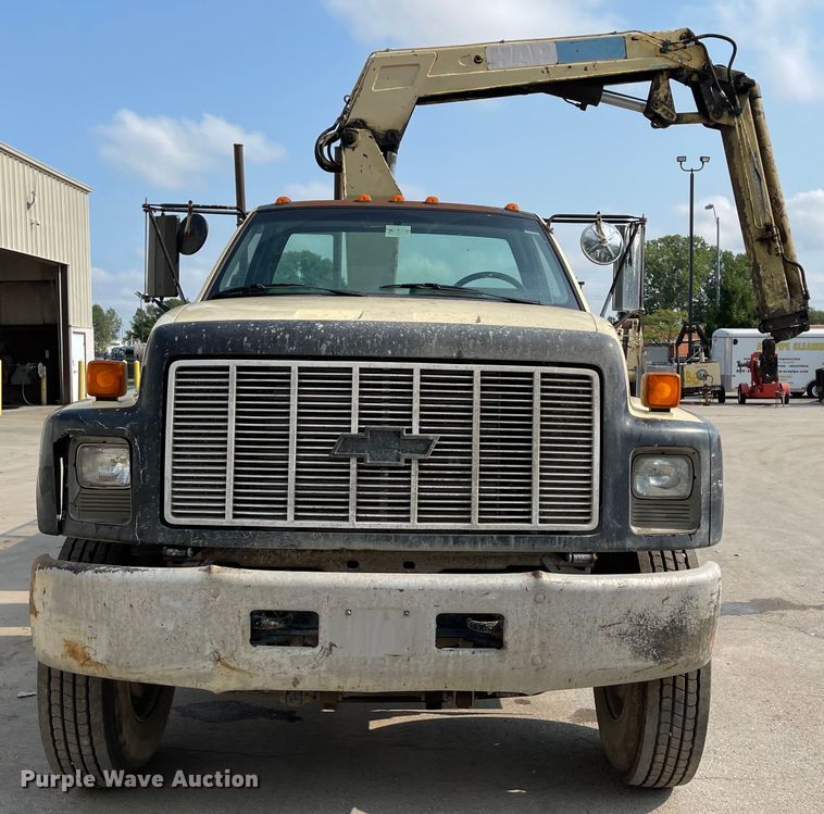 image for item KU9253 1991 Chevrolet Kodiak  crane truck