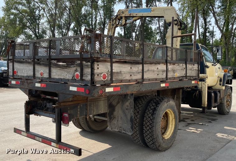 image for item KU9253 1991 Chevrolet Kodiak  crane truck