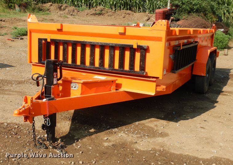 image for item KV9229 2018 H&H H8316D6W-B-140  dump trailer