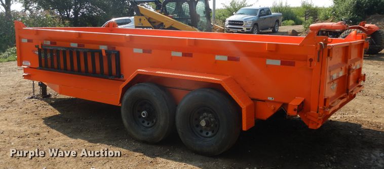 image for item KV9229 2018 H&H H8316D6W-B-140  dump trailer