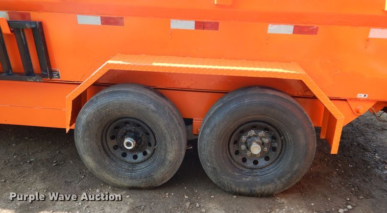 image for item KV9229 2018 H&H H8316D6W-B-140  dump trailer