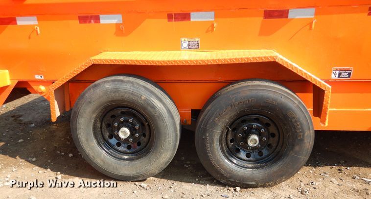 image for item KV9229 2018 H&H H8316D6W-B-140  dump trailer