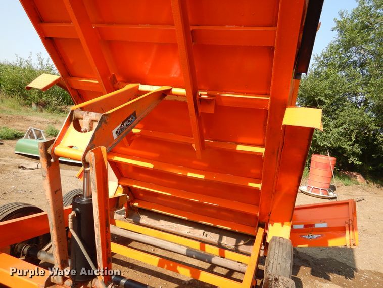 image for item KV9229 2018 H&H H8316D6W-B-140  dump trailer