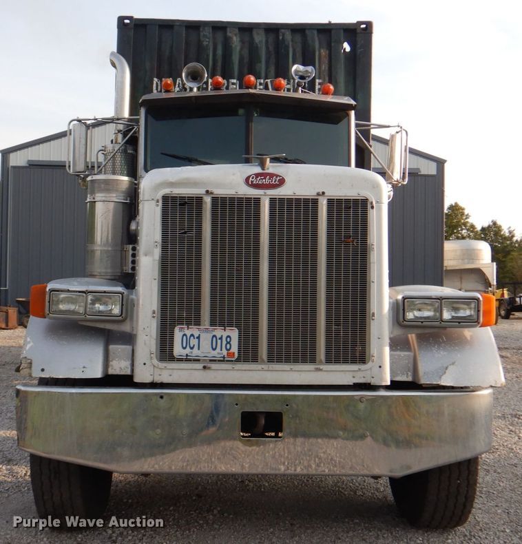 image for item KX9308 1990 Peterbilt 378  crane truck